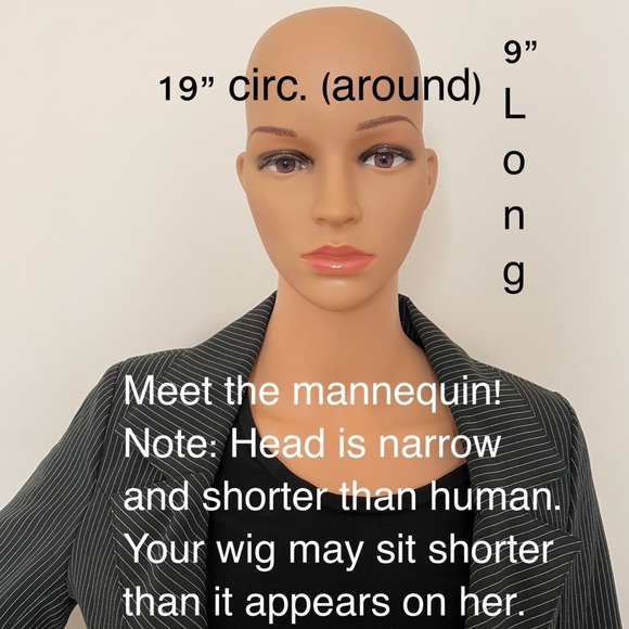 shadow root platinum wig icy white silver 30 inch middle parting grey wig NWT - Picture 16 of 16